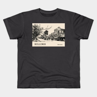 Billings - Montana Kids T-Shirt